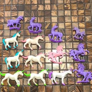 Lot of 14 Minature Horses